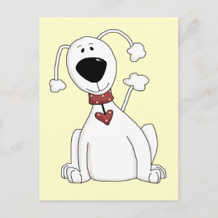 Poodle Power Postcard
