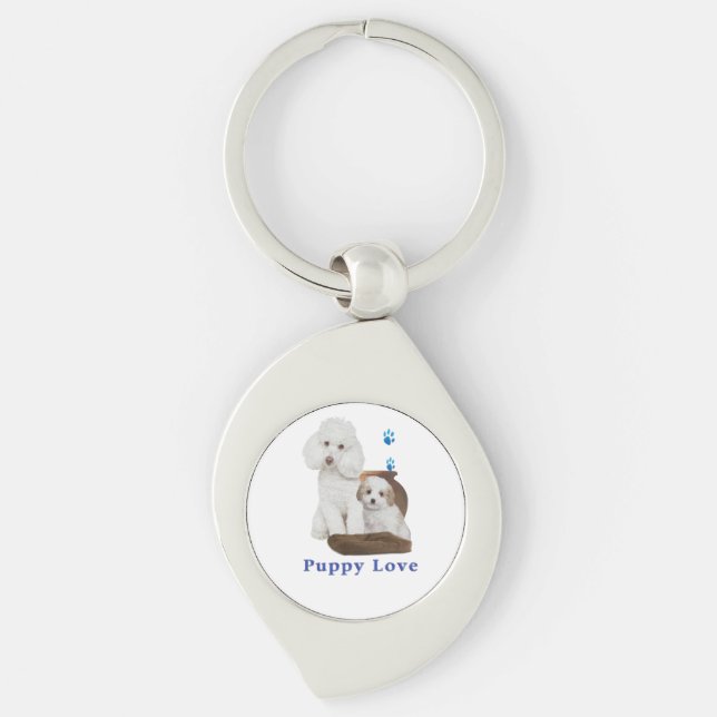 poodle-products key ring (Front)