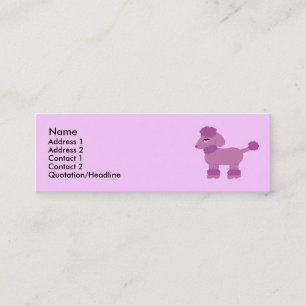 Poodle Profile Cards