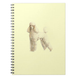 Poodle -- Puppy Clip Notebook