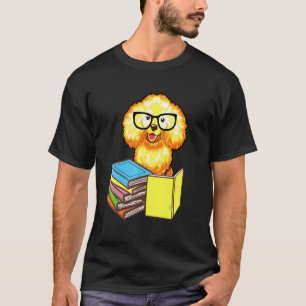 Poodle Puppy Dog Bookworm Passionate Book T-Shirt