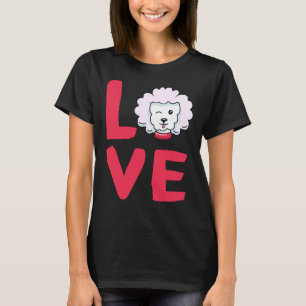 Poodle Pyrenees Dog Animal Lovers T-Shirt