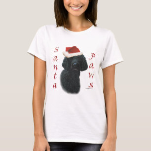 Poodle Santa Paws T-Shirt