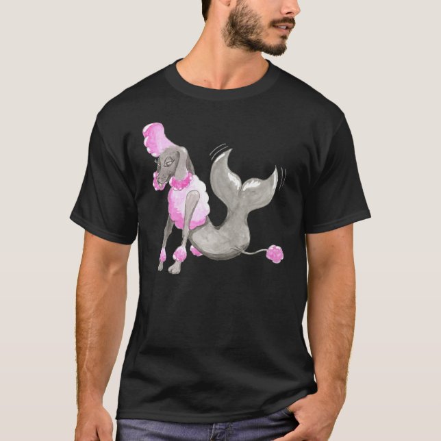 Poodle Siren T-Shirt (Front)