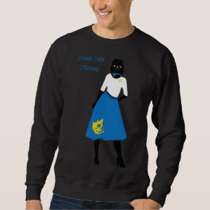 Poodle Skirt Mercury Sweatshirt