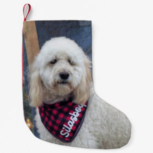 Poodle Small Christmas Stocking