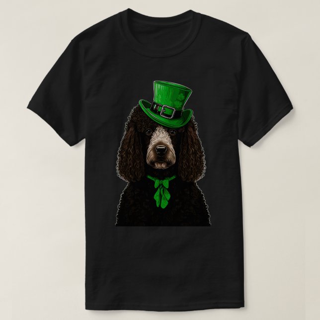Poodle St Patricks day 8 T-Shirt (Design Front)