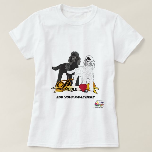 Poodle T-Shirt (Design Front)