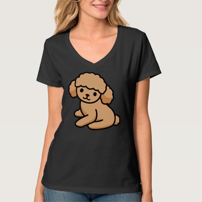 Poodle                                T-Shirt (Front)