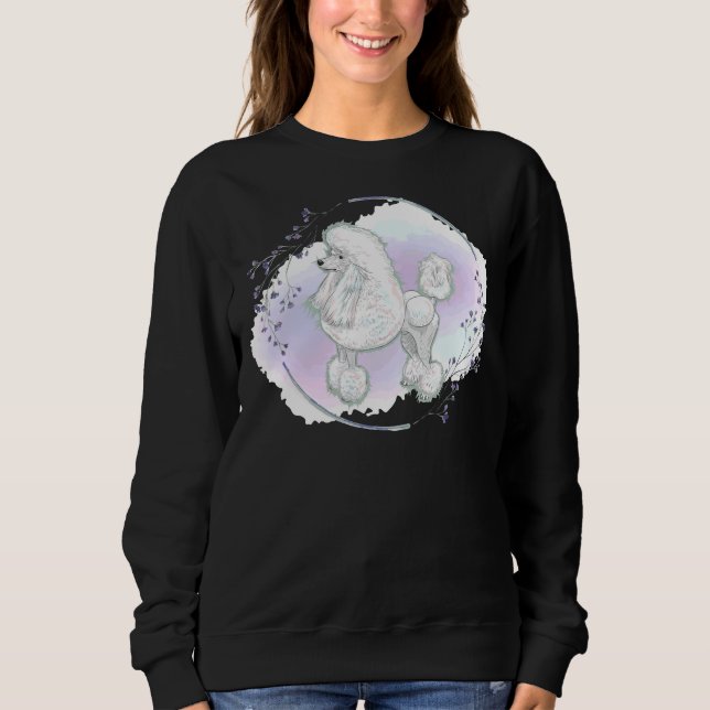 Poodle  T- Sweatshirt (Front)