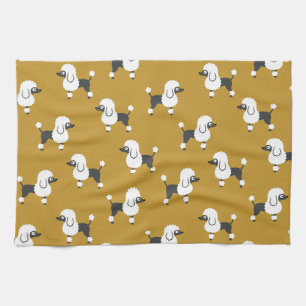 Poodle Tea Towel