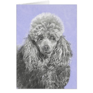 Poodle (Toy, Miniature) Painting Original Dog Art