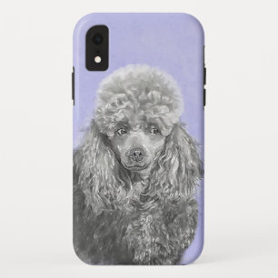 Poodle (Toy, Miniature) Painting Original Dog Art Case-Mate iPhone Case