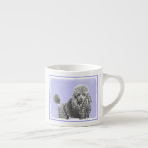 Poodle (Toy, Miniature) Painting Original Dog Art Espresso Cup