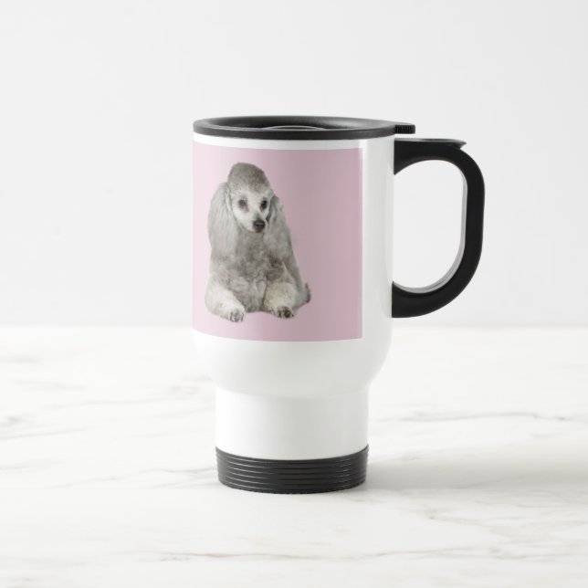 Poodle Travel Mug (Right)