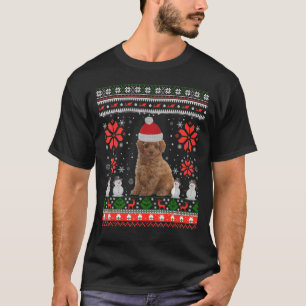 Poodle Ugly Christmas Sweater Party