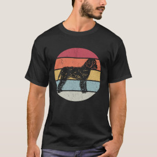 Poodle vintage retro walk T-Shirt