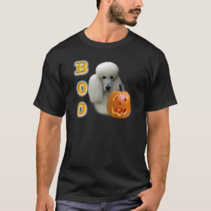 Poodle (White Coated) Boo T-Shirt
