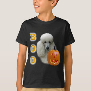 Poodle (White Coated) Boo T-Shirt