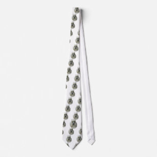 Poodle (wht) Dad 2 Tie