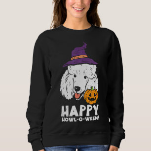 Poodle Witch Happy Howl O Ween Halloween Dog Men W Sweatshirt