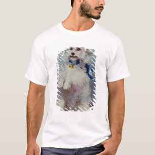 Poodle with blue ribbon T-Shirt