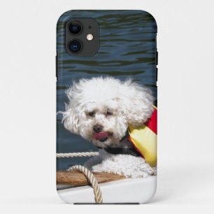 Poodle with life jacket Case-Mate iPhone case