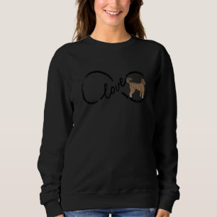 Poodle Women Teen Girls Kids Un Love Pet Dog 1 Sweatshirt