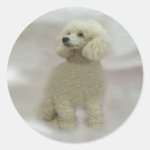 Poodles Are Heavenly Sticker