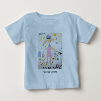 Poodles Galore Baby Baby T-Shirt