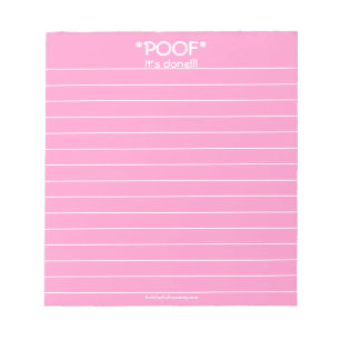 *POOF* It's done!!! Notepad