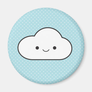 Poofy Cloud Magnet