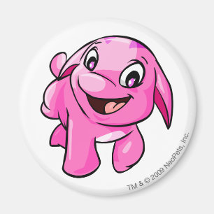 Poogle Pink Magnet