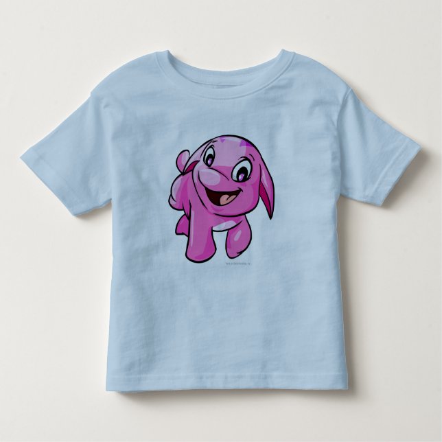 Poogle Pink Toddler T-Shirt (Front)