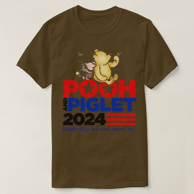 Pooh and Piglet T-Shirt (Design Front)