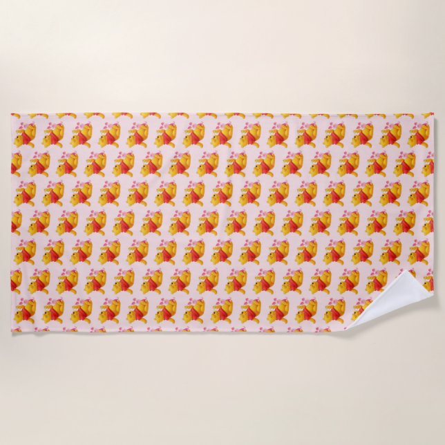 Pooh Beach Towel (Front)