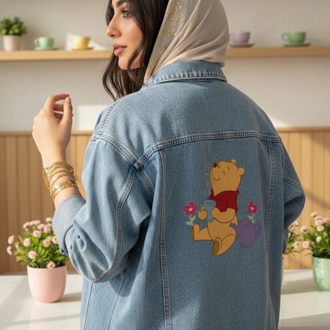 Pooh Denim Jacket (Creator Uploaded)