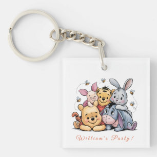 Pooh & Friends Pastel Key Ring