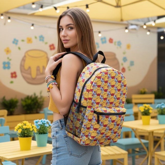 Pooh Printed Backpack (Creator Uploaded)