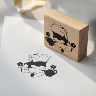 Pooh Rubber Stamp