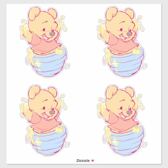 Pooh Sticker (Sheet)