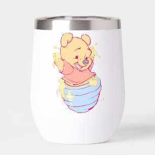 Pooh Thermal Wine Tumbler