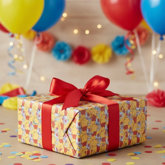 Pooh Wrapping Paper (Creator Uploaded)