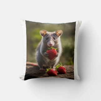 "Pooh's Rugged Reflections: Printed Pillow" Cushion