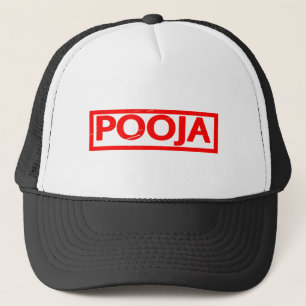 Pooja Stamp Trucker Hat