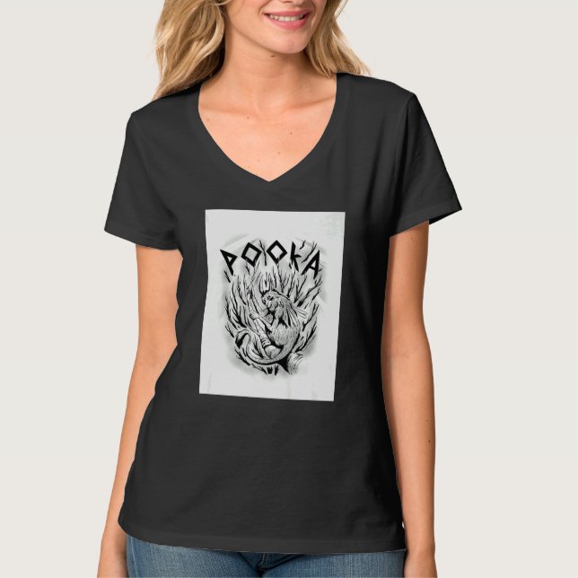Pooka mythological scary creature   T-Shirt (Front)
