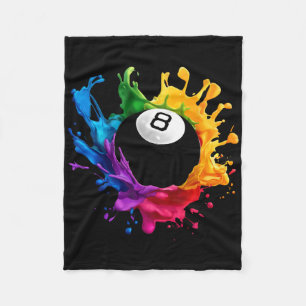 Pool 8 Ll Billiards Design Gear For Men Women And Fleece Blanket