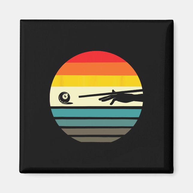 Pool And Snooker Player10  Magnet (Front)