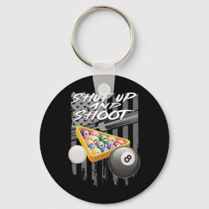 Pool And Snooker Player15 Key Ring