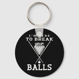 Pool And Snooker Player2 Key Ring